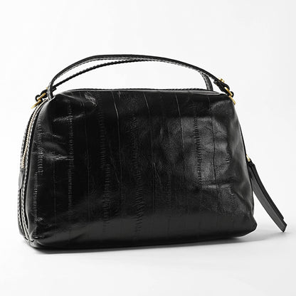GIANNI CHIARINI レディース ショルダーバッグ ALIFA M BS8258 EEL NERO ブラック 001