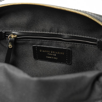 GIANNI CHIARINI レディース ショルダーバッグ ALIFA M BS8258 EEL NERO ブラック 001