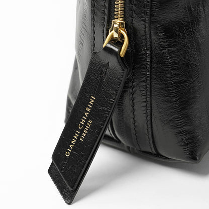 GIANNI CHIARINI レディース ショルダーバッグ ALIFA M BS8258 EEL NERO ブラック 001