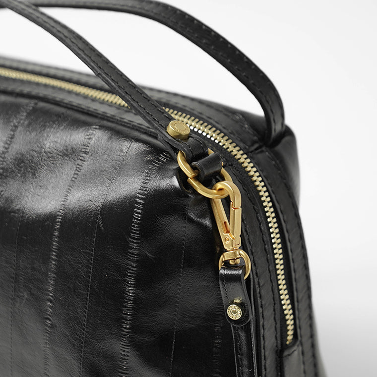GIANNI CHIARINI レディース ショルダーバッグ ALIFA M BS8258 EEL NERO ブラック 001