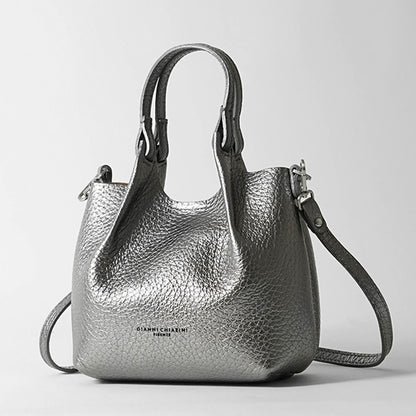 GIANNI CHIARINI レディース ショルダーバッグ DUA XS BS9718 RNGDBL CITY NOIRE CASTORO 14205