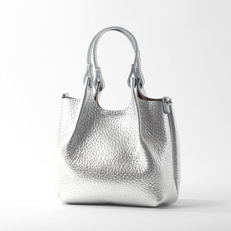 GIANNI CHIARINI レディース ショルダーバッグ DUA XS BS9718 RNGDBL T U SILVER CLAY シルバー 14369