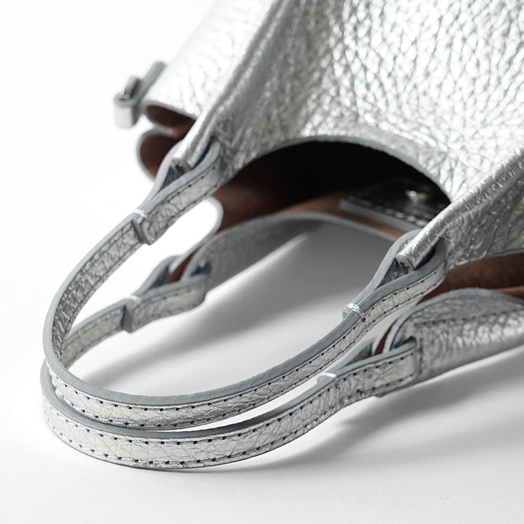 GIANNI CHIARINI レディース ショルダーバッグ DUA XS BS9718 RNGDBL T U SILVER CLAY シルバー 14369