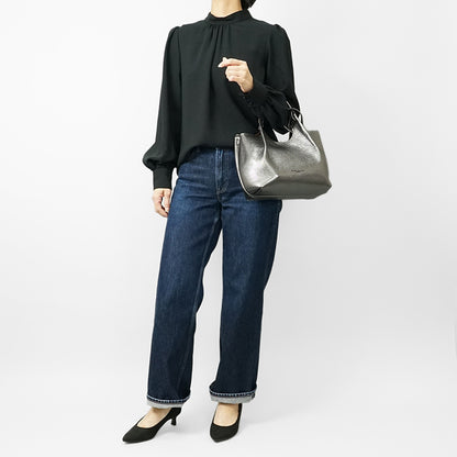 GIANNI CHIARINI レディース バッグ DUA S BS9719 RNGDBL CITY NOIRE CASTORO 14205