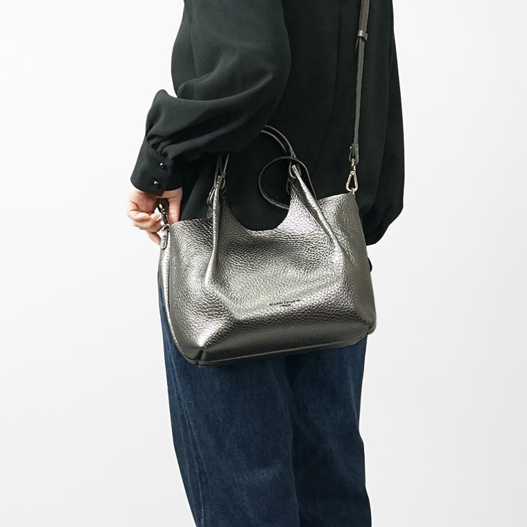 GIANNI CHIARINI レディース バッグ DUA S BS9719 RNGDBL CITY NOIRE CASTORO 14205