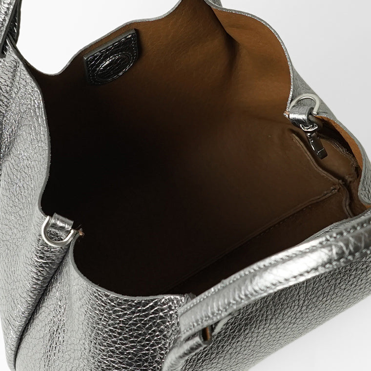 GIANNI CHIARINI レディース バッグ DUA S BS9719 RNGDBL CITY NOIRE CASTORO 14205