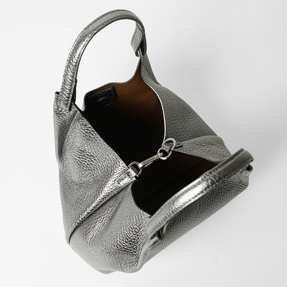 GIANNI CHIARINI レディース バッグ DUA S BS9719 RNGDBL CITY NOIRE CASTORO 14205