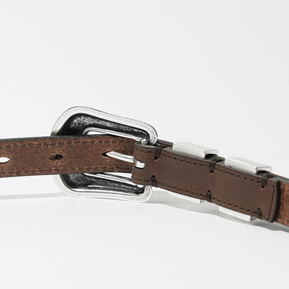 J&M DAVIDSON メンズ レディース ベルト 20MM BWST 0XX AN20 T MORO ブラウン 670S