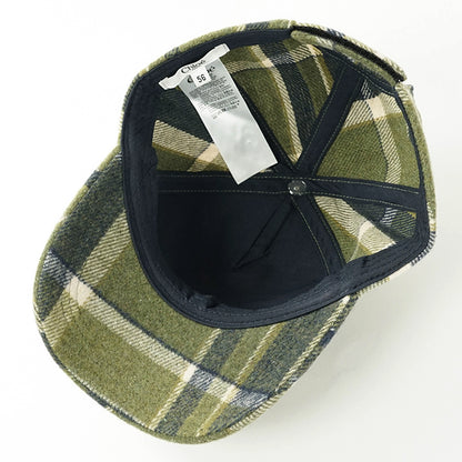 Chloe KIDS キッズ キャップ C20682 CARREAUX グリーン系 Z67