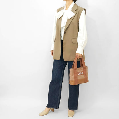 Chloe KIDS キッズ ショルダーバッグ C20684 STONE ブラウン 239