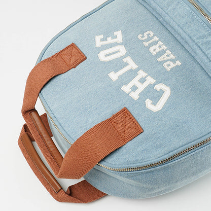 Chloe KIDS キッズ バックパック C20867 DENIM BLUE ウォッシュブルー Z10