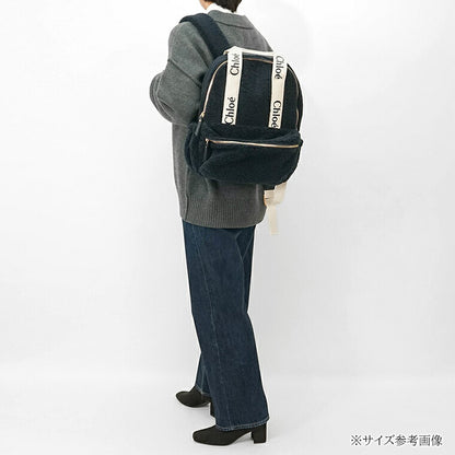 Chloe KIDS キッズ バックパック C20867 DENIM BLUE ウォッシュブルー Z10