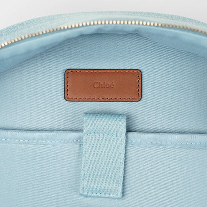 Chloe KIDS キッズ バックパック C20867 DENIM BLUE ウォッシュブルー Z10
