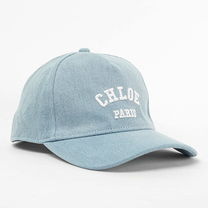 Chloe KIDS キッズ キャップ C20869 DENIM BLUE ウォッシュブルー Z10