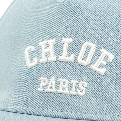 Chloe KIDS キッズ キャップ C20869 DENIM BLUE ウォッシュブルー Z10