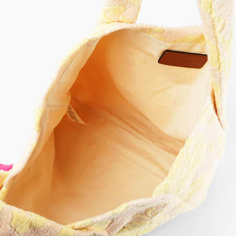 Chloe KIDS キッズ トートバッグ C21227 PINK YELLOW ピンク イエロー S05