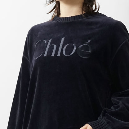 Chloe KIDS キッズ スウェットシャツ C21285 NAVY ネイビー 859