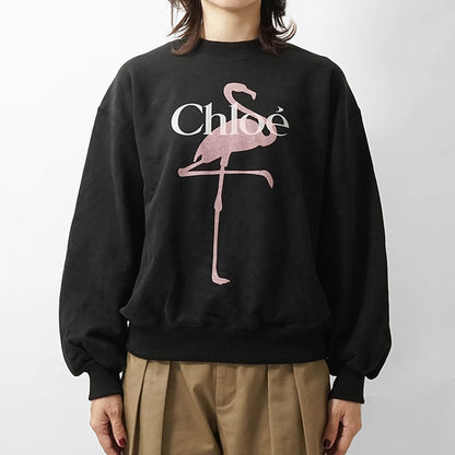 Chloe KIDS キッズ スウェットシャツ C21286 NERO ブラック 09B