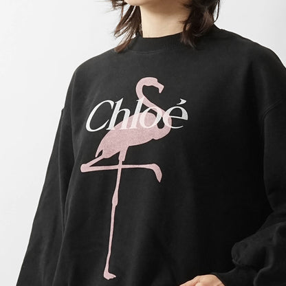 Chloe KIDS キッズ スウェットシャツ C21286 NERO ブラック 09B