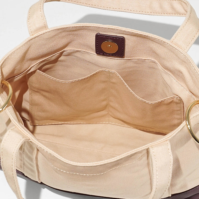 Chloe KIDS キッズ トートバッグ C21322 TOASTED ALMOND ベージュ 20E