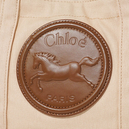 Chloe KIDS キッズ トートバッグ C21322 TOASTED ALMOND ベージュ 20E