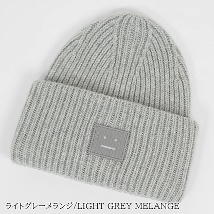 Acne Studios メンズ レディース ニットキャップ LARGE FACE LOGO BEANIE C40135 2カラー