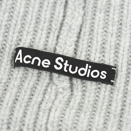 Acne Studios メンズ レディース ニットキャップ LARGE FACE LOGO BEANIE C40135 2カラー