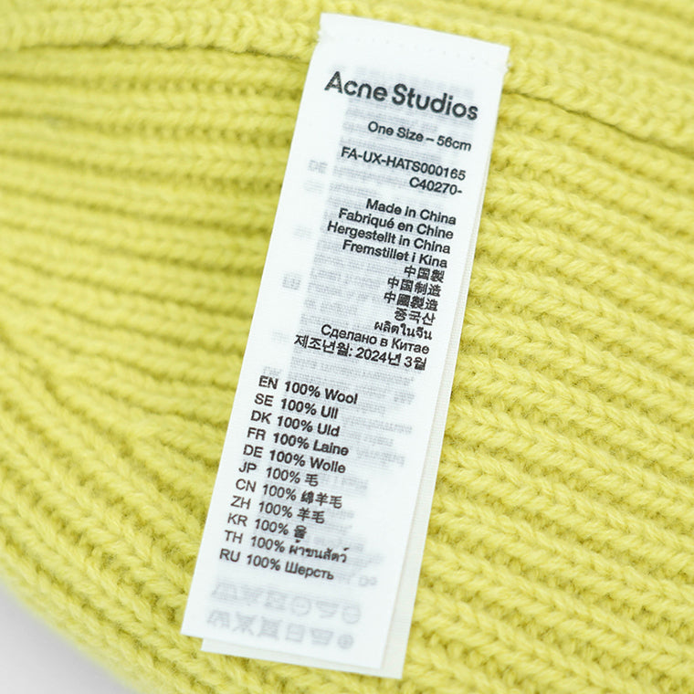 Acne Studios レディース ニットキャップ SMALL FACE LOGO BEANIE C40270 3カラー