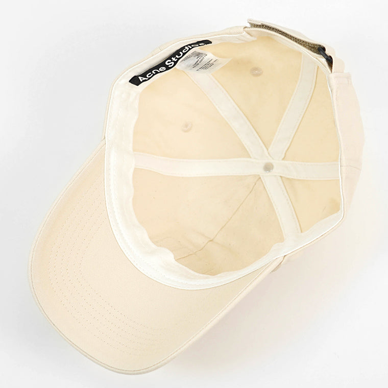 Acne Studios メンズ レディース キャップ LEATHER FACE PATCH CAP C40345 オートミールメランジ OATMEAL MELANGE