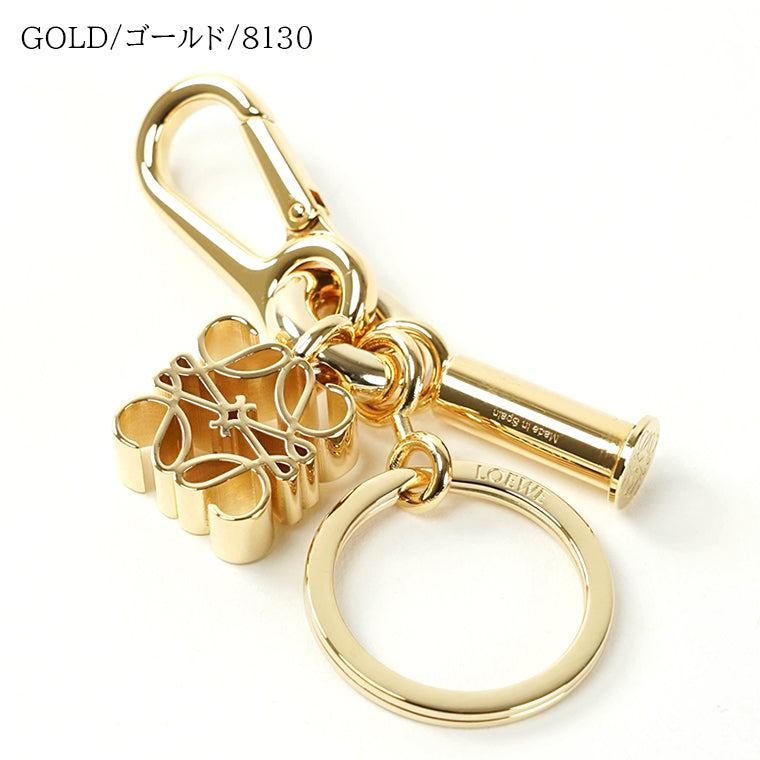 LOEWE レディース キーリング ANAGRAM KEYRING C554231X33 GOLD ゴールド 8130 SILVER シルバー 1160