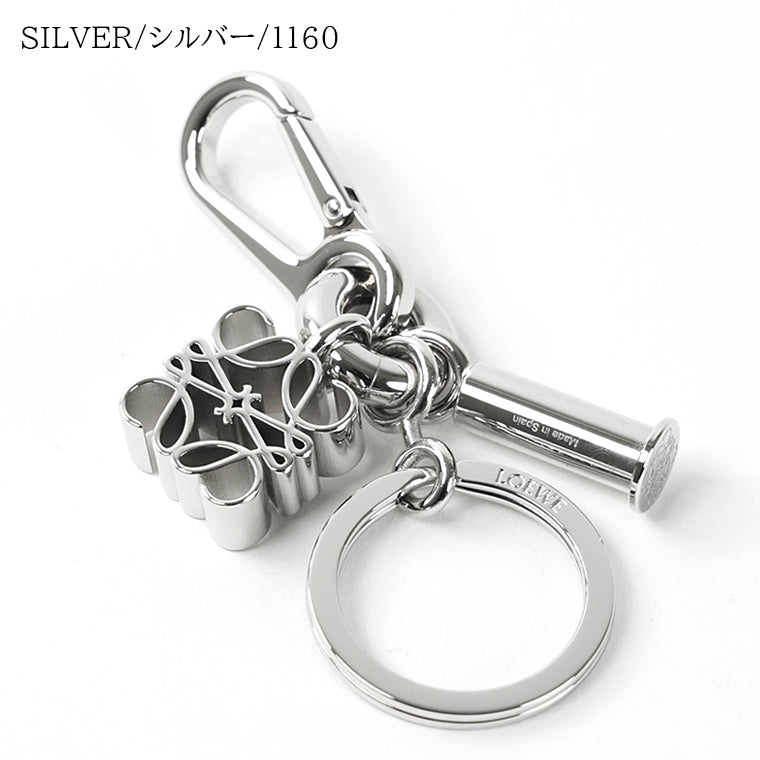 LOEWE レディース キーリング ANAGRAM KEYRING C554231X33 GOLD ゴールド 8130 SILVER シルバー 1160