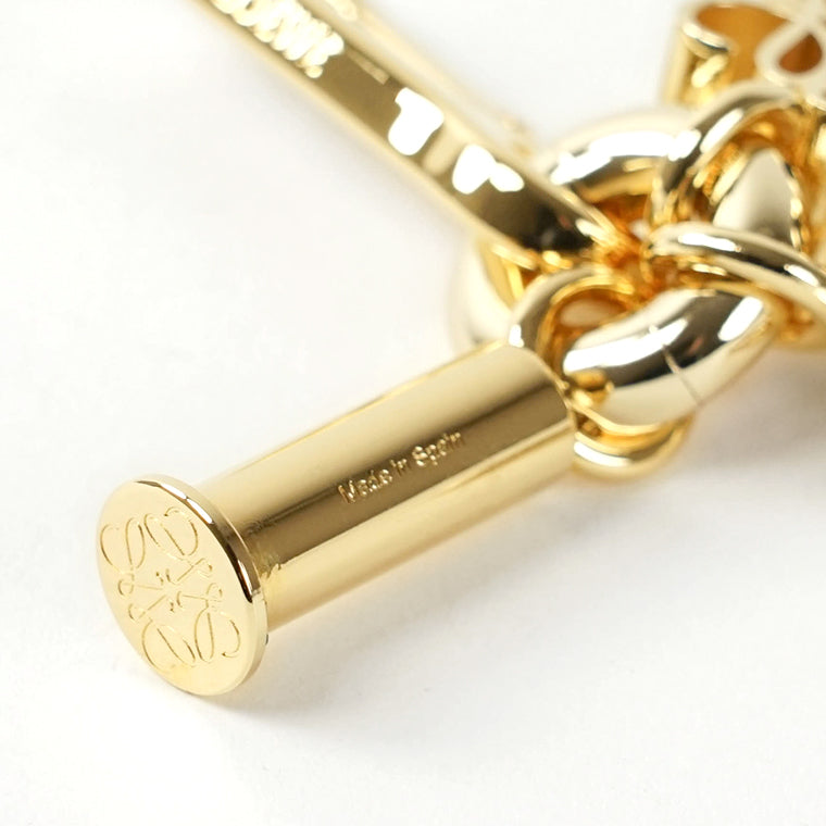 LOEWE レディース キーリング ANAGRAM KEYRING C554231X33 GOLD ゴールド 8130 SILVER シルバー 1160
