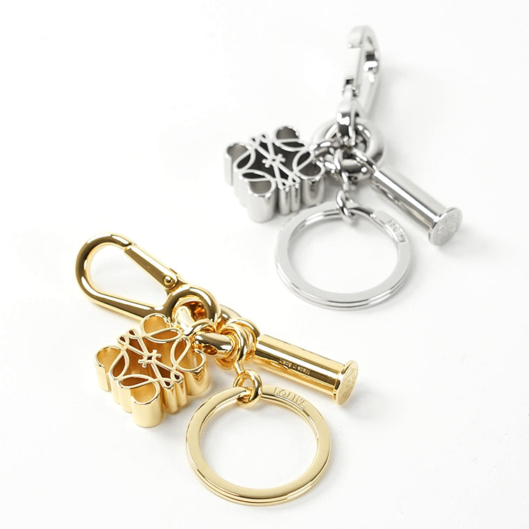 LOEWE レディース キーリング ANAGRAM KEYRING C554231X33 GOLD ゴールド 8130 SILVER シルバー 1160