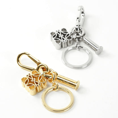 LOEWE レディース キーリング ANAGRAM KEYRING C554231X33 GOLD ゴールド 8130 SILVER シルバー 1160