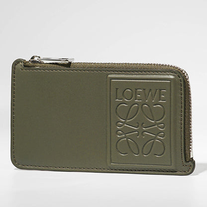 LOEWE メンズ レディース フラグメントケース COIN CARDHOLDER C565Z40X03 KHAKI GREEN カーキグリーン 4160