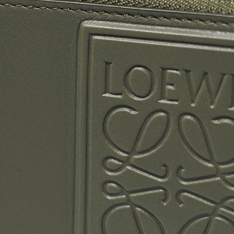 LOEWE メンズ レディース フラグメントケース COIN CARDHOLDER C565Z40X03 KHAKI GREEN カーキグリーン 4160