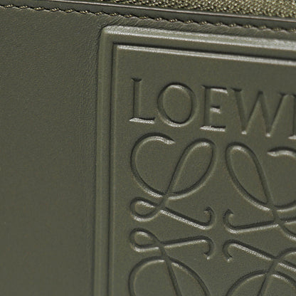 LOEWE メンズ レディース フラグメントケース COIN CARDHOLDER C565Z40X03 KHAKI GREEN カーキグリーン 4160