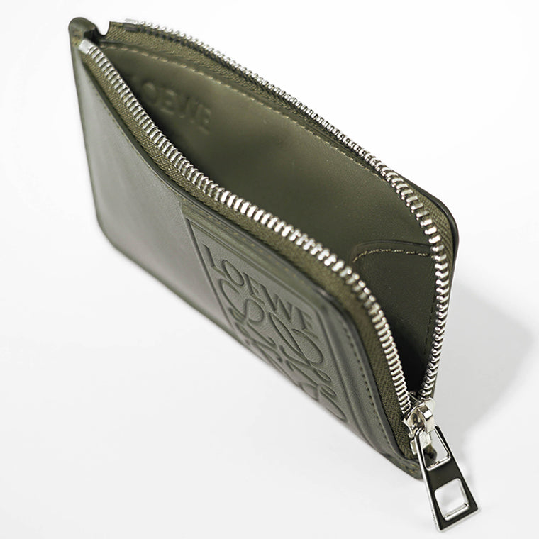 LOEWE メンズ レディース フラグメントケース COIN CARDHOLDER C565Z40X03 KHAKI GREEN カーキグリーン 4160