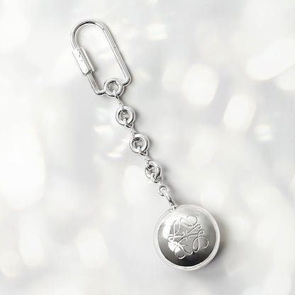 LOEWE レディース キーリング PEBBLE KEYRING C621232XFR PLATA SILVER シルバー 1160