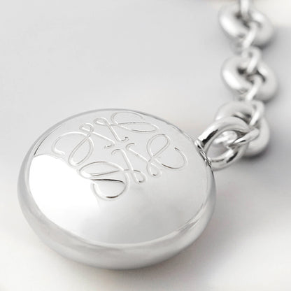 LOEWE レディース キーリング PEBBLE KEYRING C621232XFR PLATA SILVER シルバー 1160