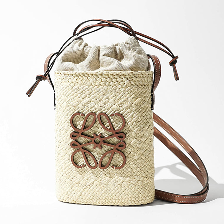 【SUMMER FINAL SALE】 LOEWE レディース ショルダーバッグ ANAGRAM SQUARE POCKET C630G35X05 NATURAL TAN ナチュラル タン 2435