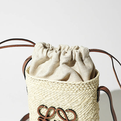 【SUMMER FINAL SALE】 LOEWE レディース ショルダーバッグ ANAGRAM SQUARE POCKET C630G35X05 NATURAL TAN ナチュラル タン 2435