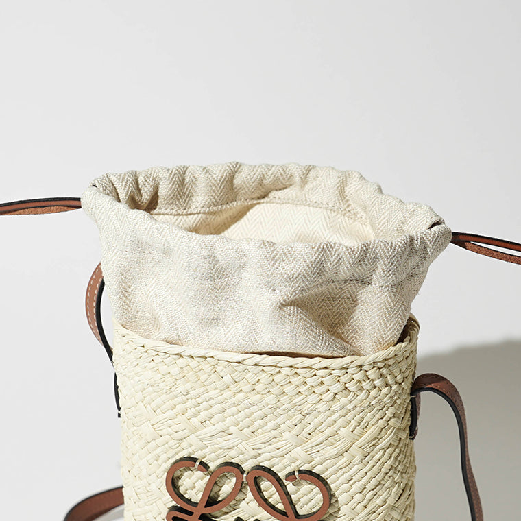 【SUMMER FINAL SALE】 LOEWE レディース ショルダーバッグ ANAGRAM SQUARE POCKET C630G35X05 NATURAL TAN ナチュラル タン 2435