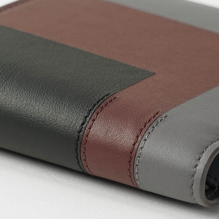 LOEWE メンズ 2つ折り財布 ALBERS BIFOLD WALLET C643302X27 ARDESIA DEEP RUBY アルデシア ディープルビー 0145