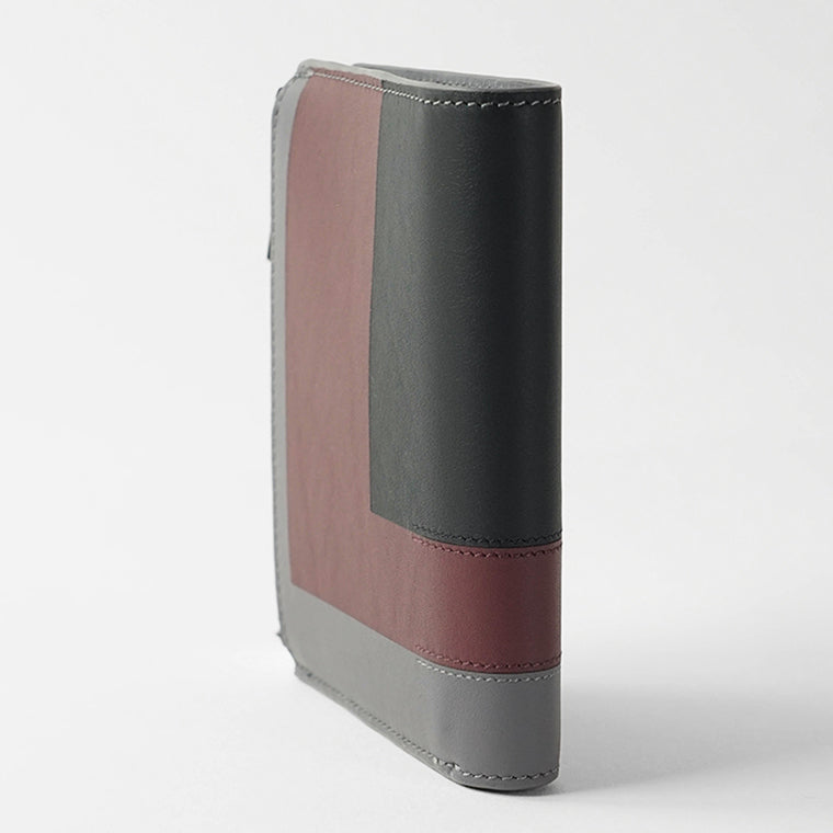 LOEWE メンズ レディース 2つ折り財布 ALBERS SLIM COMPACT WALLET C643W73X08 ARDESIA DEEP RUBY アルデシア ディープルビー 0145