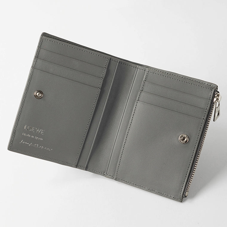 LOEWE メンズ レディース 2つ折り財布 ALBERS SLIM COMPACT WALLET C643W73X08 ARDESIA DEEP RUBY アルデシア ディープルビー 0145