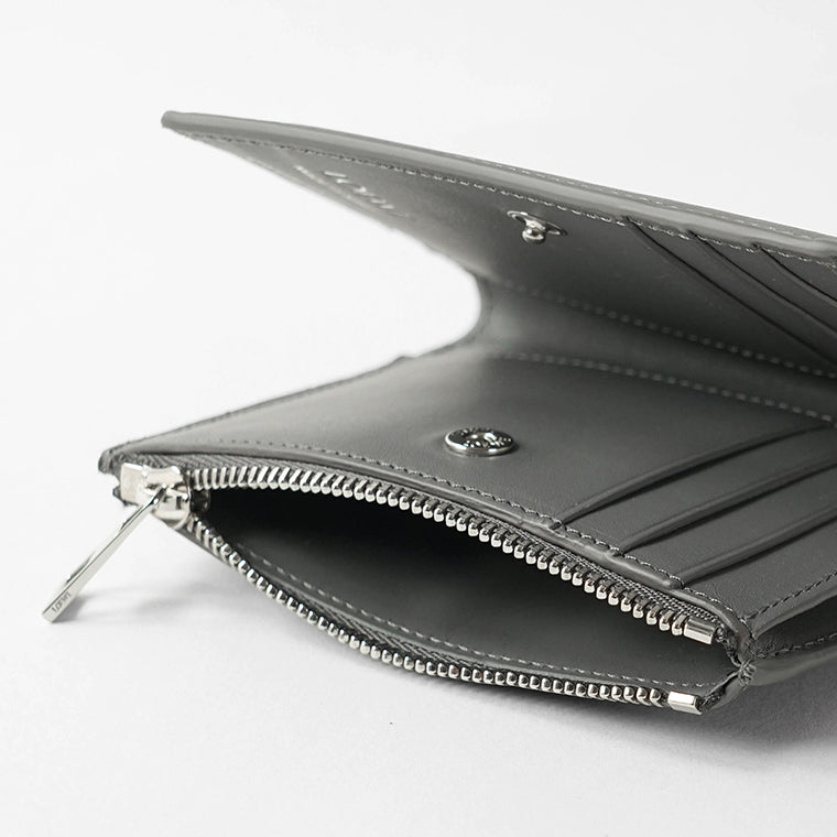 LOEWE メンズ レディース 2つ折り財布 ALBERS SLIM COMPACT WALLET C643W73X08 ARDESIA DEEP RUBY アルデシア ディープルビー 0145