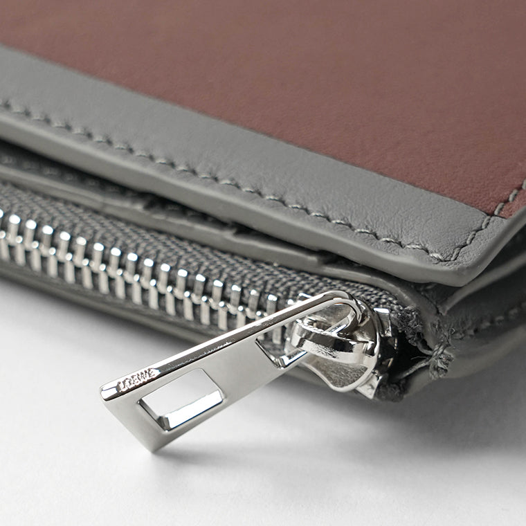LOEWE メンズ レディース 2つ折り財布 ALBERS SLIM COMPACT WALLET C643W73X08 ARDESIA DEEP RUBY アルデシア ディープルビー 0145