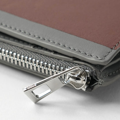 LOEWE メンズ レディース 2つ折り財布 ALBERS SLIM COMPACT WALLET C643W73X08 ARDESIA DEEP RUBY アルデシア ディープルビー 0145