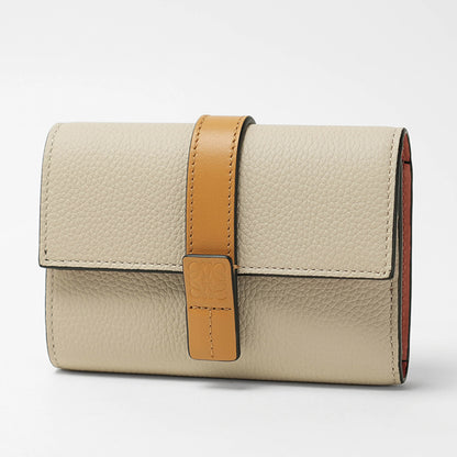 LOEWE レディース 3つ折り財布 SMALL VERTICAL WALLET C660S86X04 LIGHT OAT HONEY ライトオーツ ハニー 2463